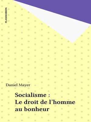 cover image of Socialisme